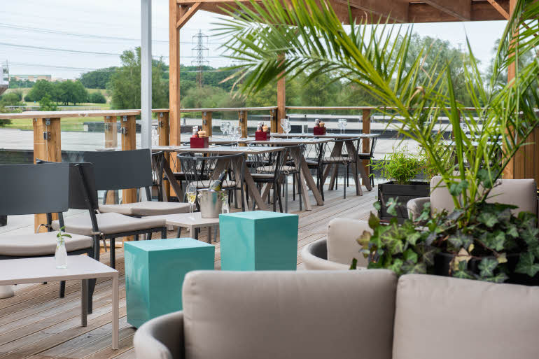 Terrace overview Scandic Segevang