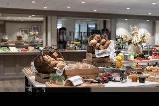 breakfast area at scandic city in fredrikstad norway