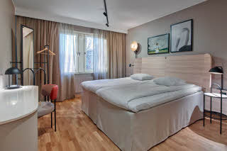 Family room bed at Scandic Borlange 