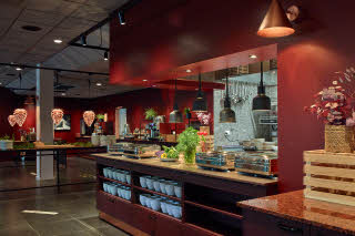 kitchen at scandic ornskoldsvik in sweden
