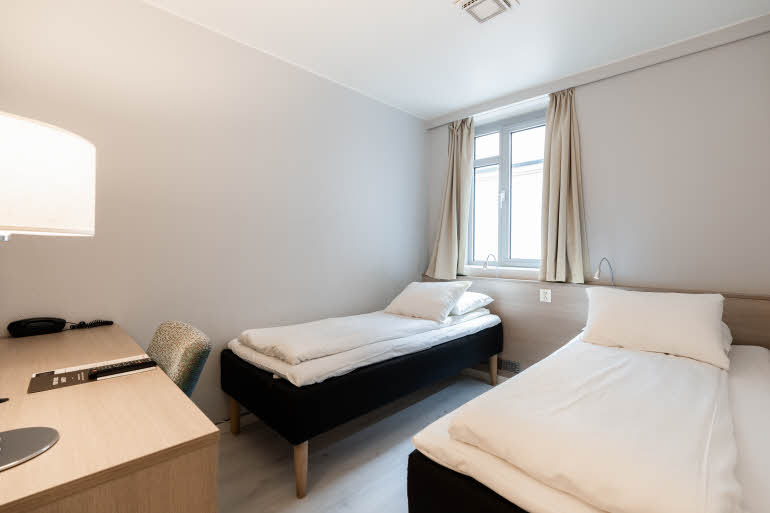 twin room at scandic byparken