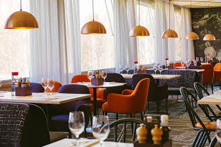 Restaurant windows Scandic Vaxjo
