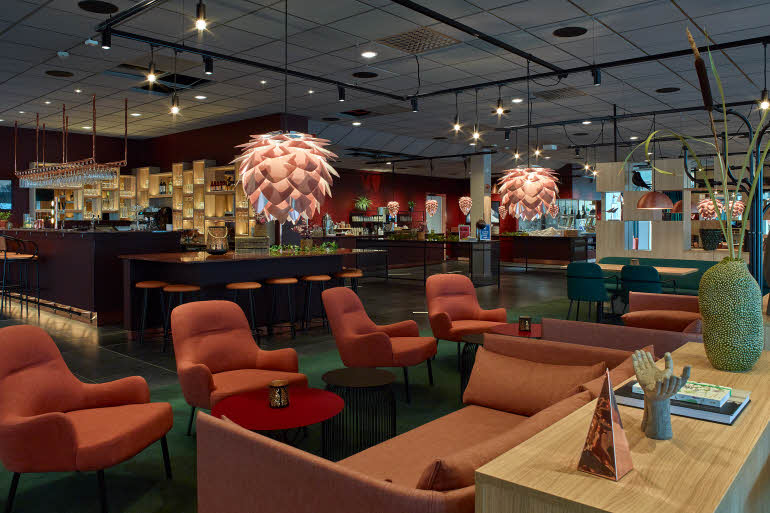 restaurant at scandic ornskoldsvik in sweden