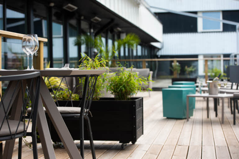 Terrace hotel Scandic Segevang
