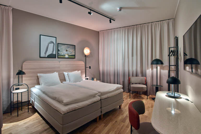 twin cabin room at scandic oceanhamnen