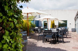 Terrace exterior hotel Scandic Odense