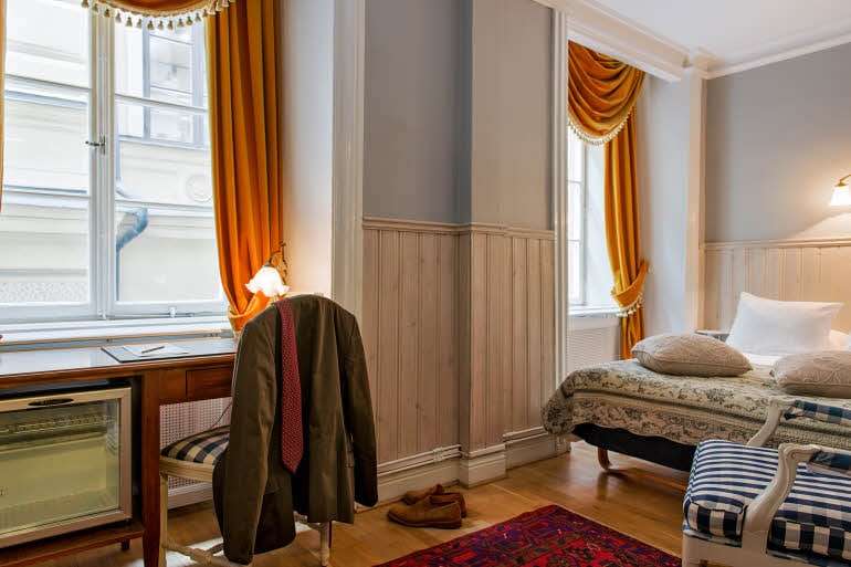 Queen economy room Scandic Gamla Stan Stockholm