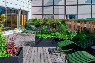 terrace at scandic opalen in gothenburg