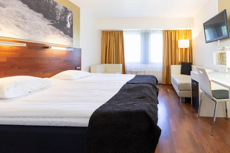 Standard room hotel Scandic Imatran Valtionhotelli