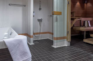 Sauna in Presidential Suite