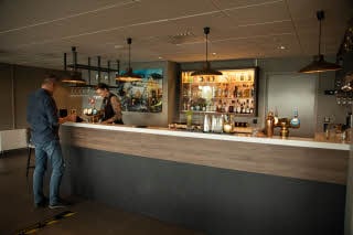 Bar counter at Scandic Syv Søstre Sandnessjøen