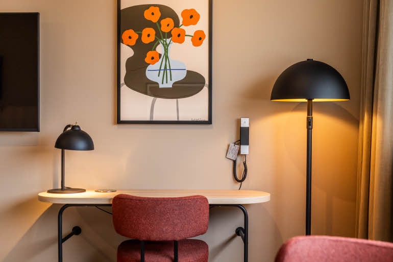 standard room at scandic sydhavnen