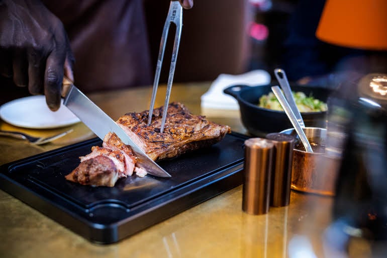 restaurant stoberiet roast at scandic sydhavnen in copenhagen denmark