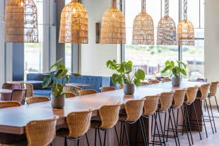 Restaurant seating at Scandic CPH Strandpark