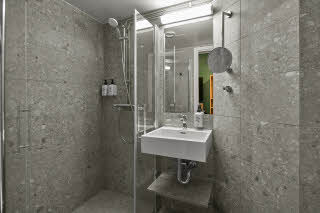 Bathroom at Scandic Lugnet Falun