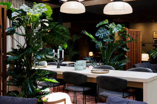 Lobby working space Scandic Strommen