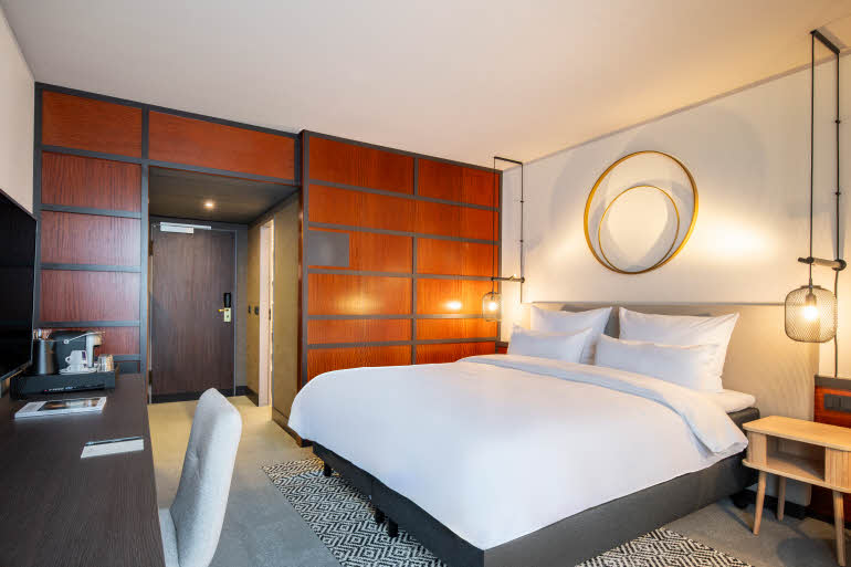 Standard room with courtyard view 