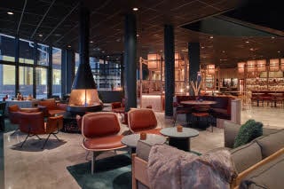 restaurant bar overview scandic Kiruna
