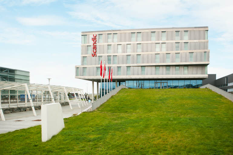 Scandic Stavanger Airport, facade, exterior