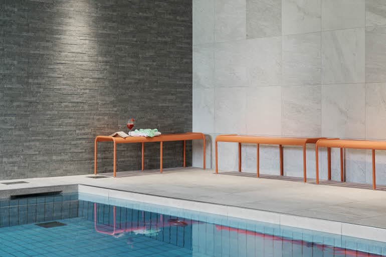 Pool and relaxation area Scandic Segevang Malmo