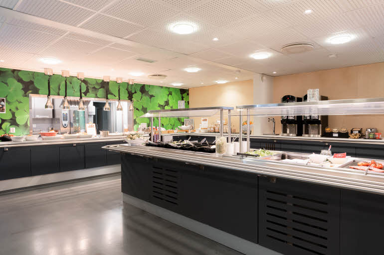 cantine at scandic olympiatoppen in oslo