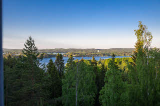 view from scandic laajavuori jyväskylä finland
