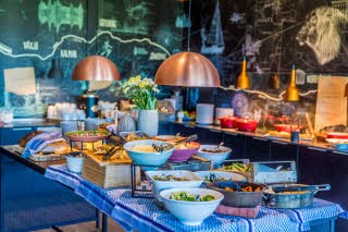 Restaurant buffet Scandic Kalmar