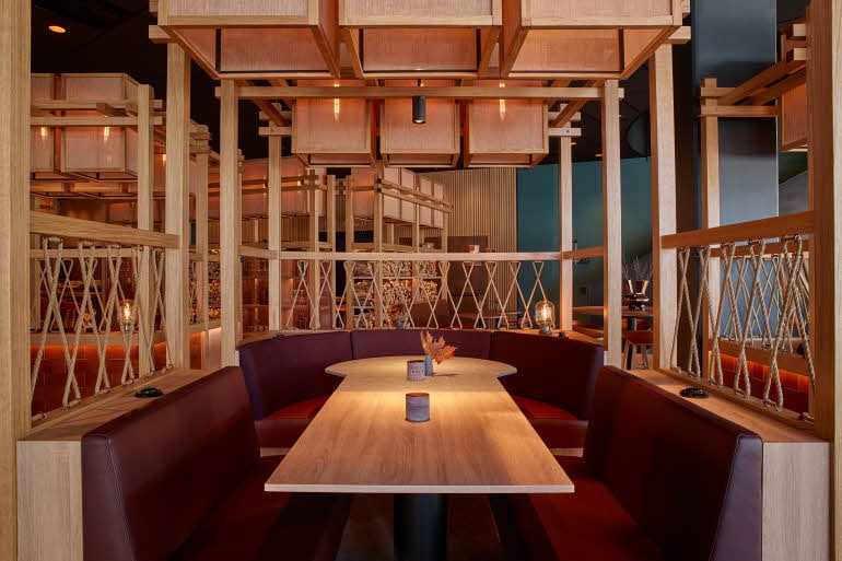 restaurant bar at scandic Kiruna