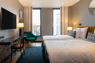 standard room at scandic hamburger bors