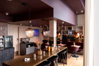 Living Room at Scandic Hamburg Emporio