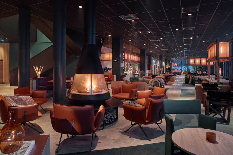 restaurant bar at scandic Kiruna