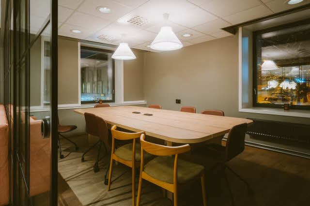 meeting room at scandic grand tromso in norway