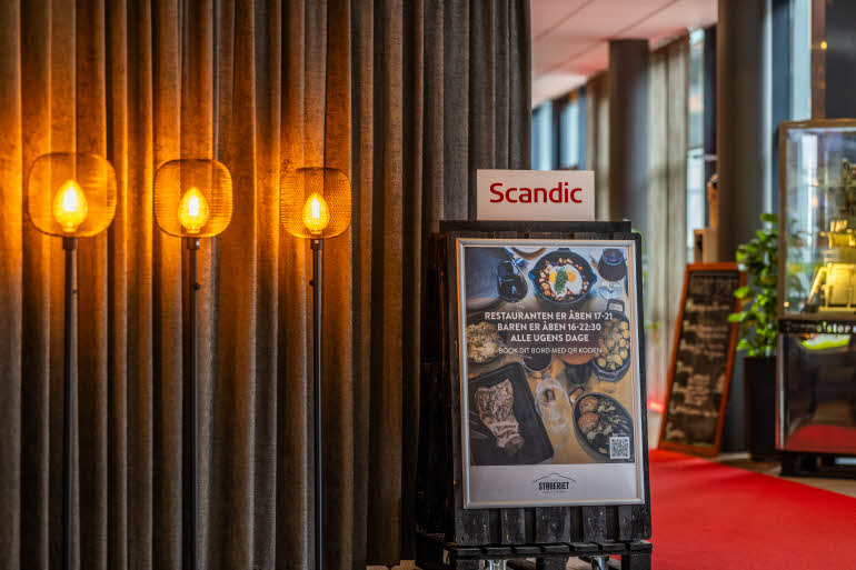 restaurant at scandic sydhavnen