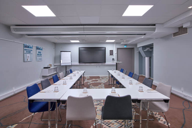 Meeting room at Scandic Klara, U-shape