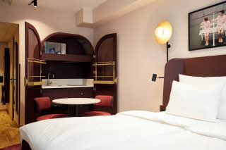 Kitchenette room Scandic München Macherei