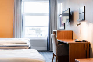 standard family room at scandic kristiansund in norway