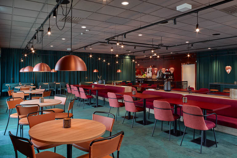 restaurant at scandic ornskoldsvik in sweden