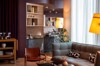 Living Room at Scandic Hamburg Emporio
