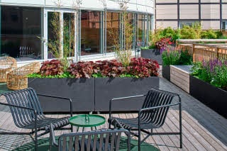 terrace at scandic opalen in gothenburg