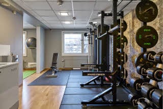 gym at scandic umea syd