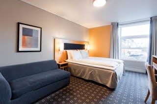 standard family room at scandic kristiansund in norway