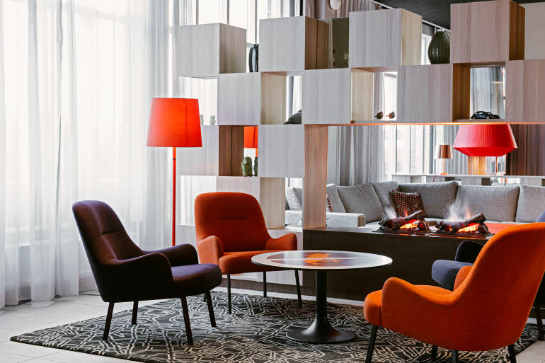 Lobby lounge hotel Scandic Vasteras