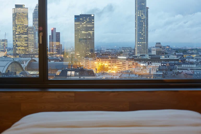 room superior best view at scandic frankfurt museumsufer in germany