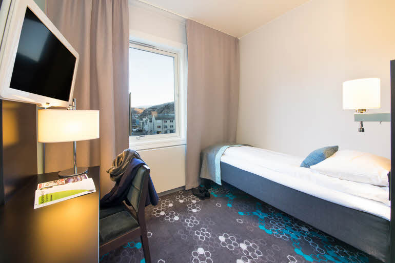 Scandic Hammerfest, Hammerfest, standard room, single room