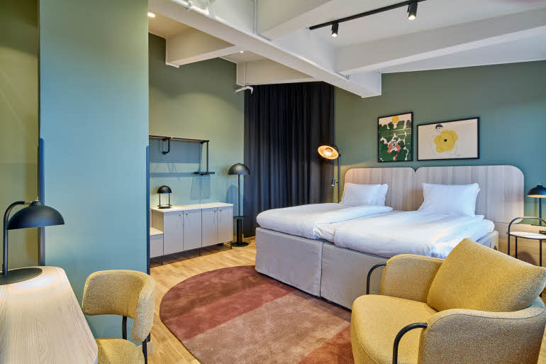 superior room at scandic wallin in stockholm