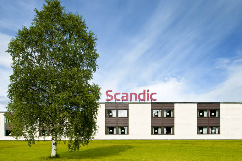 Exterior facade hotel Scandic Ostersund Syd
