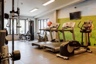 Gym overview Scandic Jarva Krog