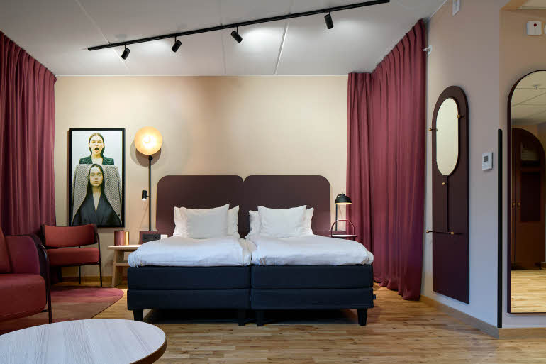 superior family room at scandic kiruna