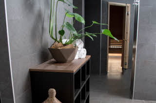 relax dressing room at scandic plaza in boras sweden