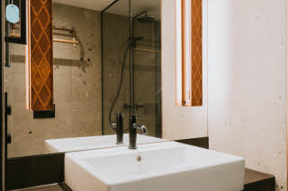The Dock bathroom